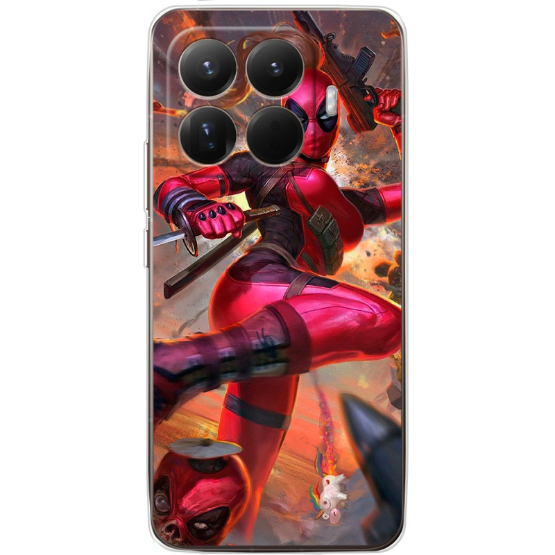 Чохол BoxFace Xiaomi 15T Pro Woman Deadpool