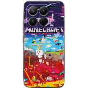 Чохол BoxFace Xiaomi 15T Pro Minecraft World Beyond
