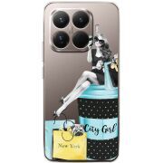 Прозорий чохол BoxFace Xiaomi 15T Pro City Girl