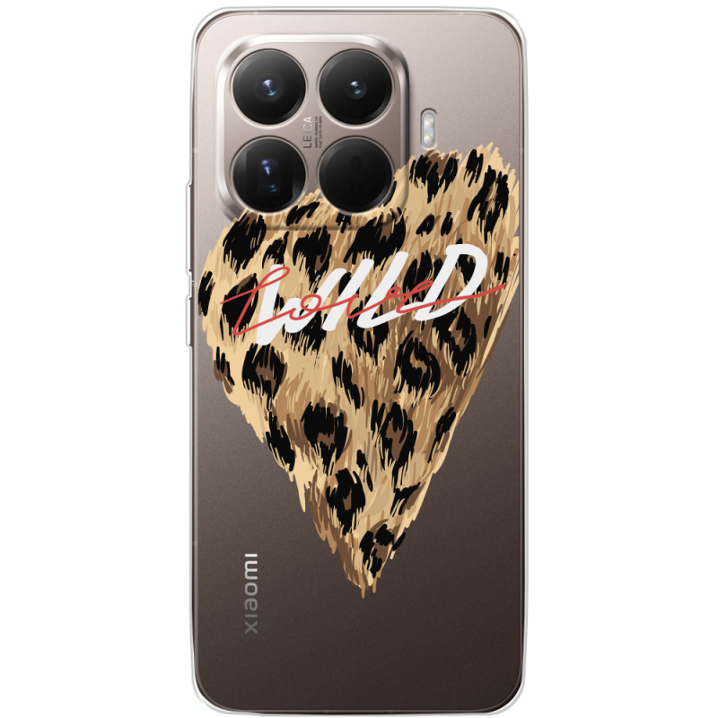 Прозорий чохол BoxFace Xiaomi 15T Pro Wild Love