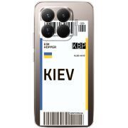 Прозорий чохол BoxFace Xiaomi 15T Pro Ticket Kiev
