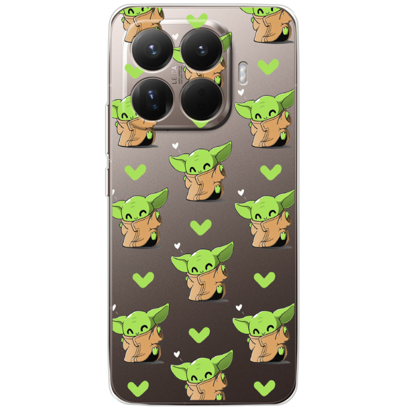 Прозорий чохол BoxFace Xiaomi 15T Pro Pattern Baby Yoda