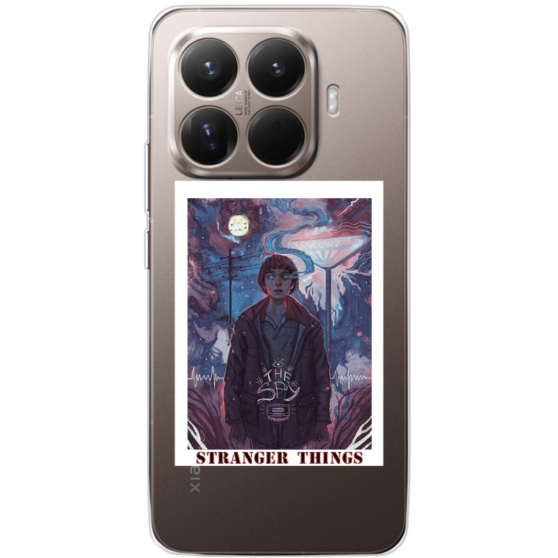 Прозорий чохол BoxFace Xiaomi 15T Pro Stranger Things