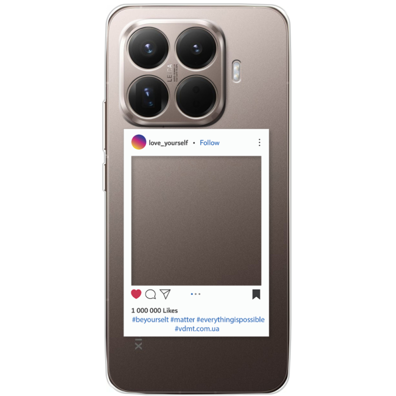 Прозорий чохол BoxFace Xiaomi 15T Pro Insta