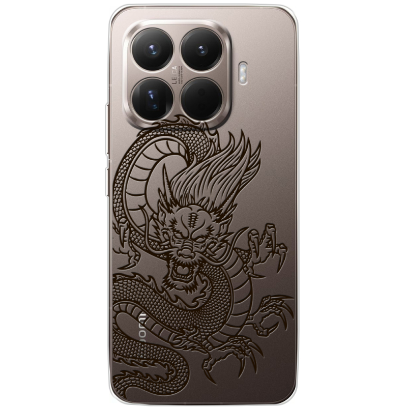 Прозорий чохол BoxFace Xiaomi 15T Pro Chinese Dragon