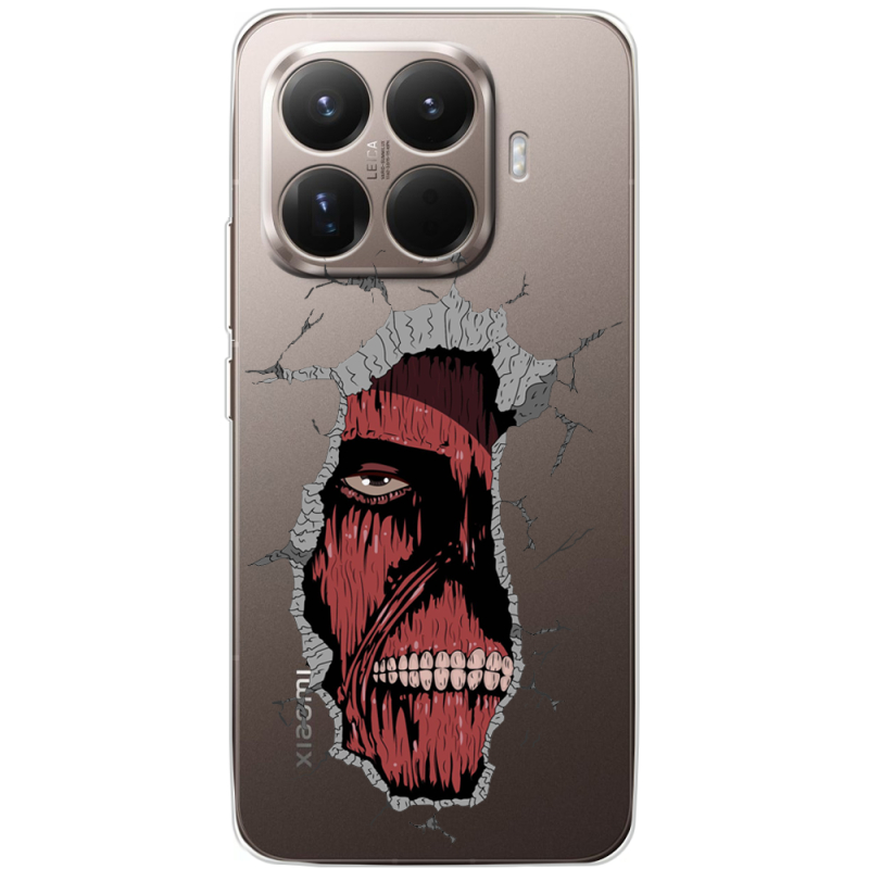 Прозорий чохол BoxFace Xiaomi 15T Pro Нападение Титана