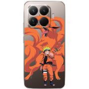 Прозорий чохол BoxFace Xiaomi 15T Pro Naruto and Kurama