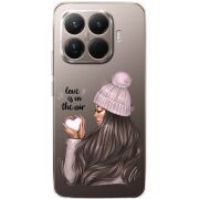 Прозорий чохол BoxFace Xiaomi 15T Pro love is in the air