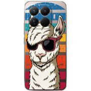 Прозорий чохол BoxFace Xiaomi 15T Pro Стильна Лама