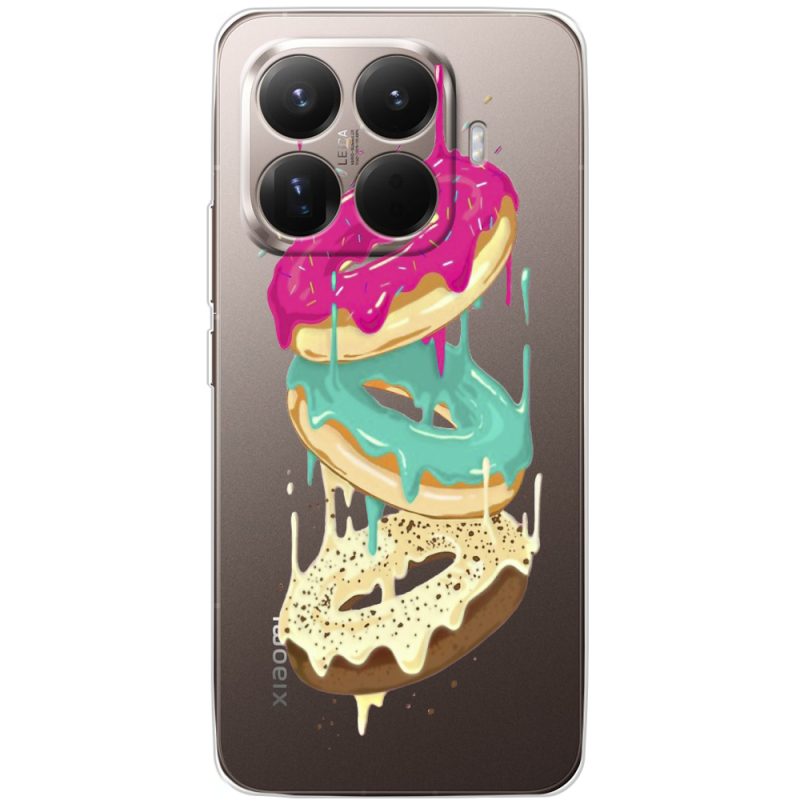 Прозорий чохол BoxFace Xiaomi 15T Pro Donuts