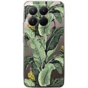 Прозорий чохол BoxFace Xiaomi 15T Pro Banana Leaves