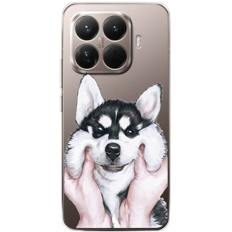 Прозорий чохол BoxFace Xiaomi 15T Pro Husky