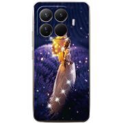 Чохол зі стразами Xiaomi 15T Pro Girl with Umbrella