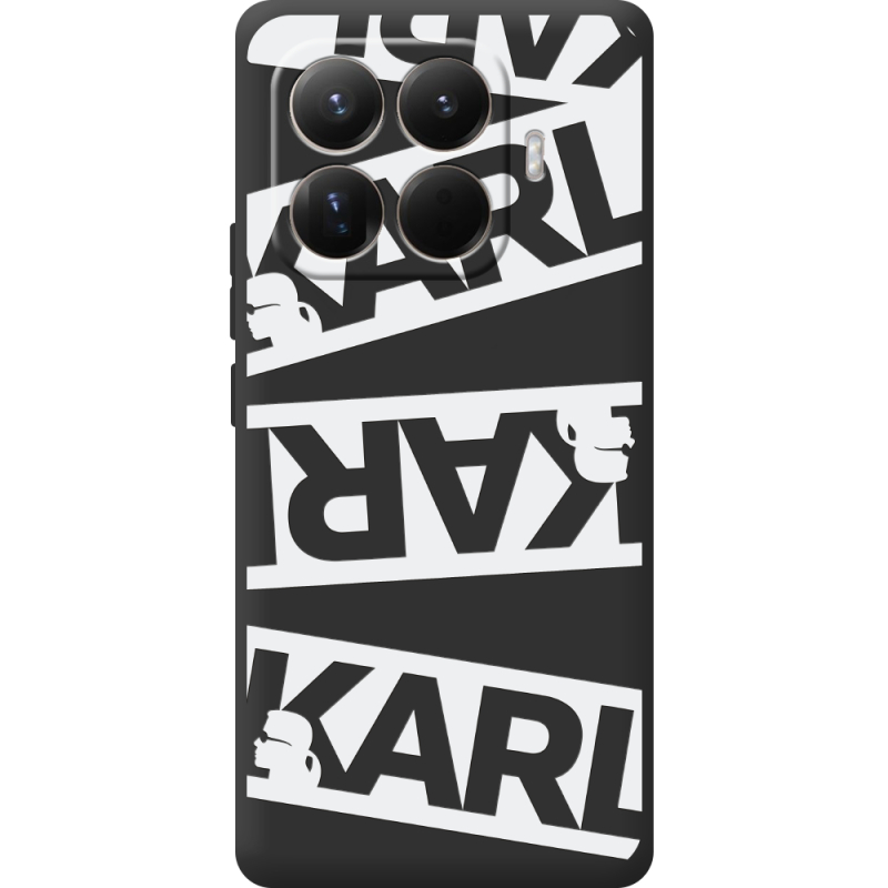 Чорний чохол BoxFace Xiaomi 15T Pro White Karl