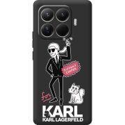 Чорний чохол BoxFace Xiaomi 15T Pro For Karl