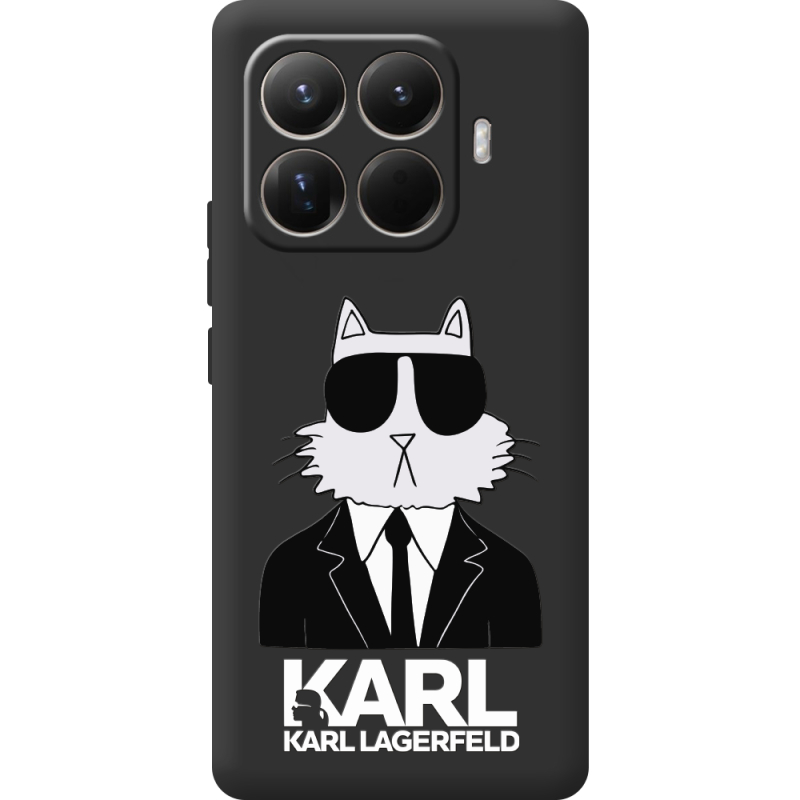 Чорний чохол BoxFace Xiaomi 15T Pro Cat in Black