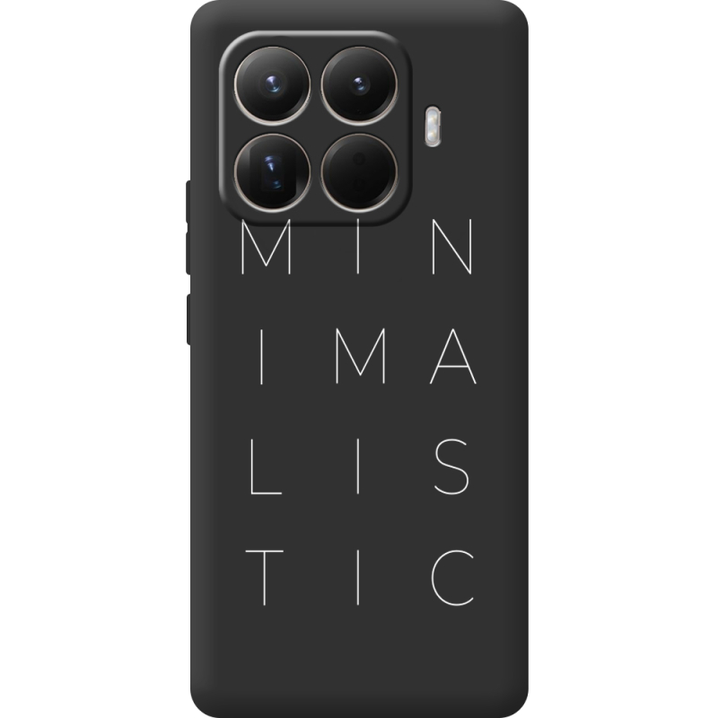 Чорний чохол BoxFace Xiaomi 15T Pro Minimalistic