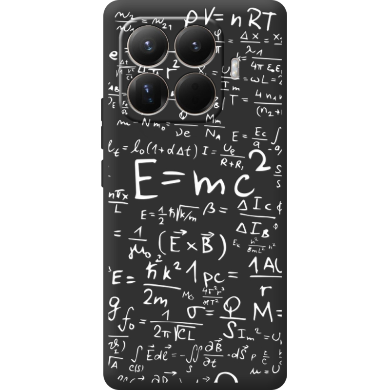 Чорний чохол BoxFace Xiaomi 15T Pro E=mc2