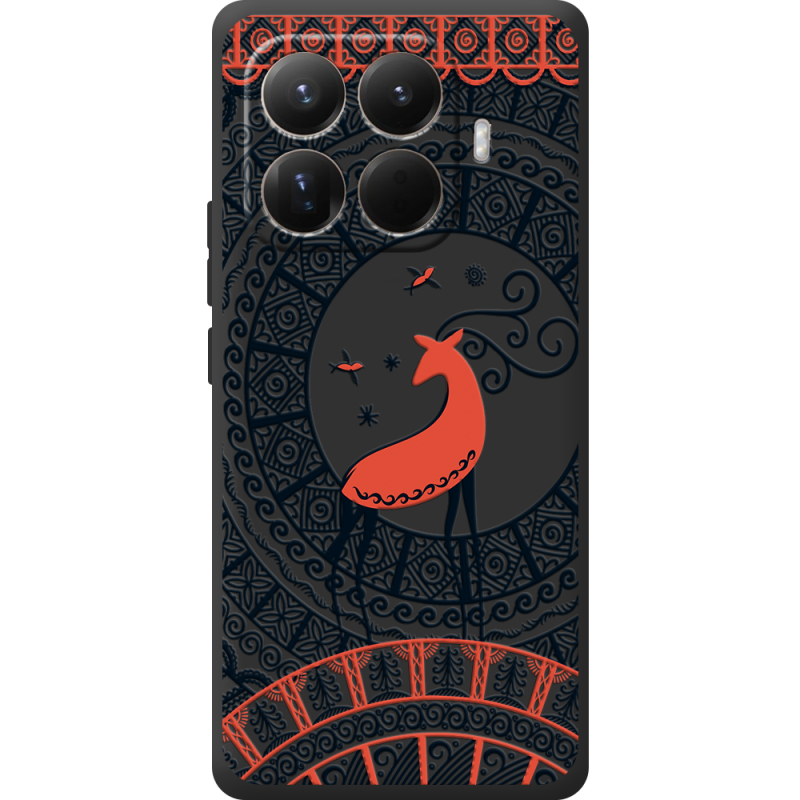 Чорний чохол BoxFace Xiaomi 15T Pro Ornament