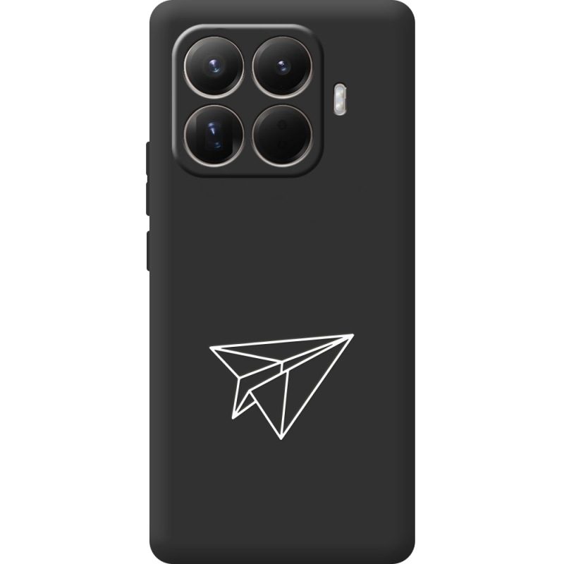 Чорний чохол BoxFace Xiaomi 15T Pro Paper Plane