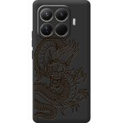 Чорний чохол BoxFace Xiaomi 15T Pro Chinese Dragon