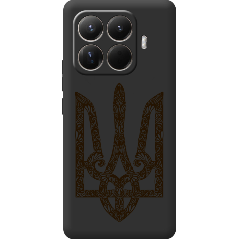 Чорний чохол BoxFace Xiaomi 15T Pro Ukrainian Trident