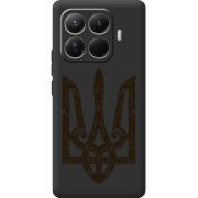 Чорний чохол BoxFace Xiaomi 15T Pro Ukrainian Trident