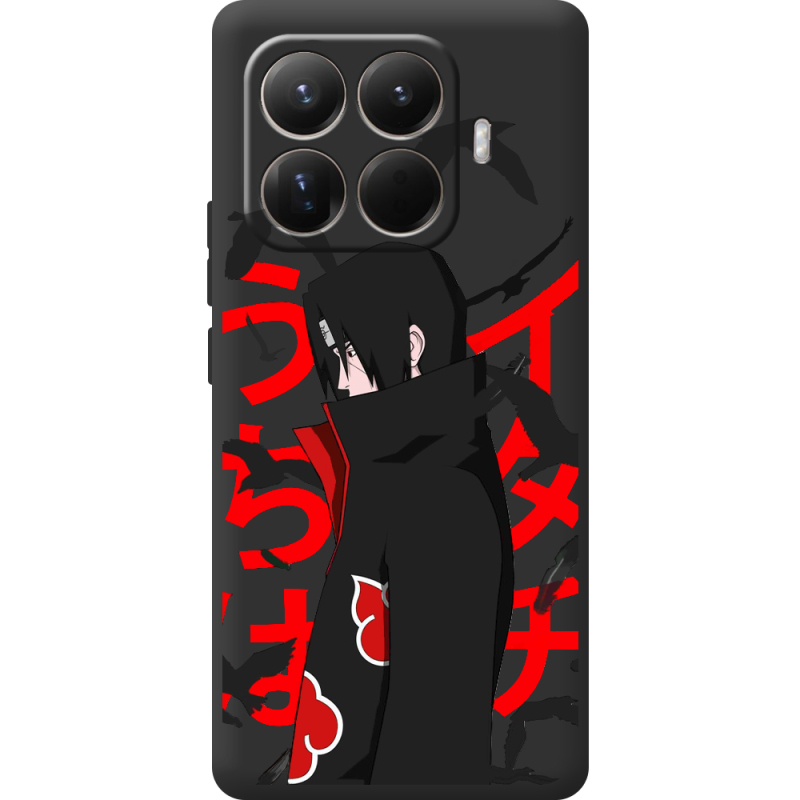 Чорний чохол BoxFace Xiaomi 15T Pro Учиха Итачи