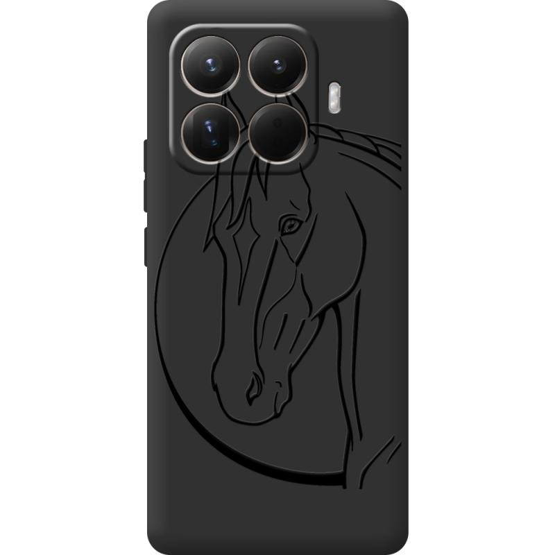 Чорний чохол BoxFace Xiaomi 15T Pro Horse