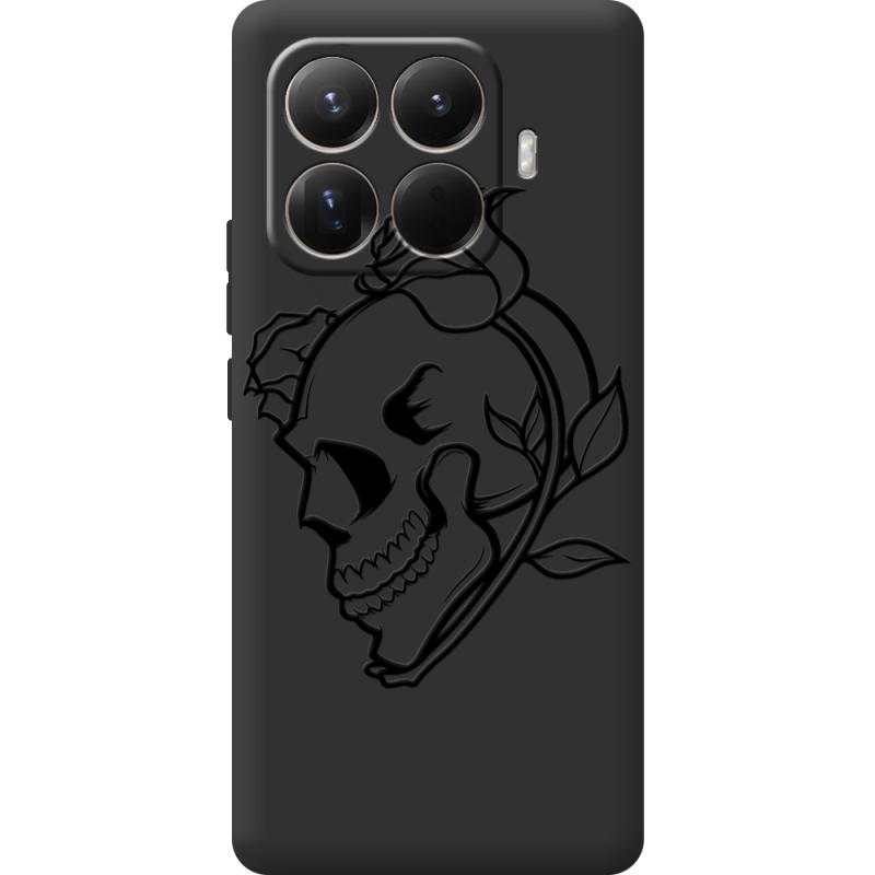 Чорний чохол BoxFace Xiaomi 15T Pro Skull and Roses
