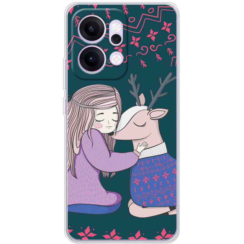 Чохол BoxFace OPPO Reno 14 5G Girl and deer