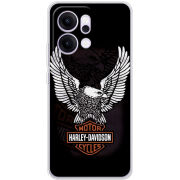 Чохол BoxFace OPPO Reno 14 5G Harley Davidson and eagle