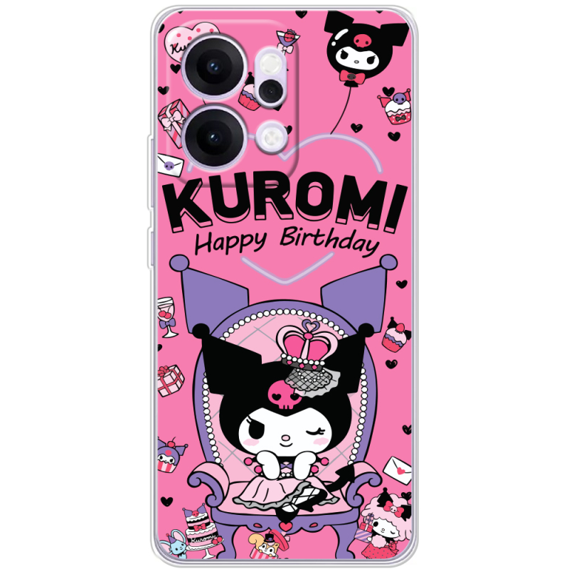 Чохол BoxFace OPPO Reno 14 5G День народження Kuromi