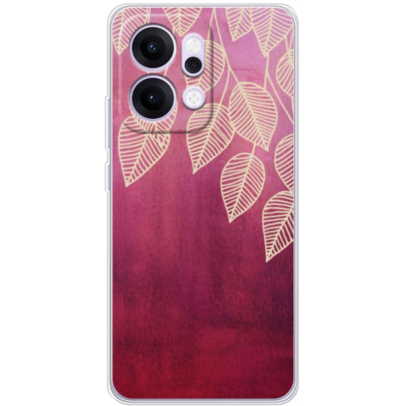 Чохол BoxFace OPPO Reno 14 5G Gold Leaves