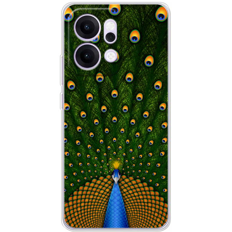 Чохол BoxFace OPPO Reno 14 5G Peacocks Tail