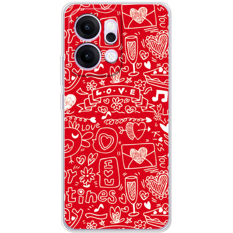 Чохол BoxFace OPPO Reno 14 5G Happy Valentines