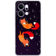 Чохол BoxFace OPPO Reno 14 5G Fox-Astronauts
