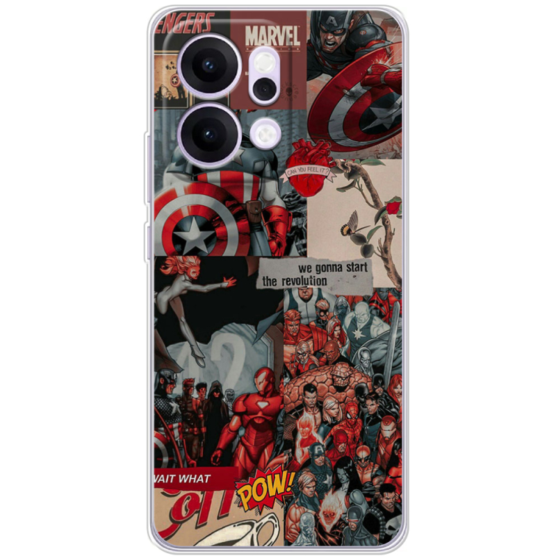 Чохол BoxFace OPPO Reno 14 5G Marvel Avengers