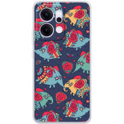 Чохол BoxFace OPPO Reno 14 5G Flying Elephants