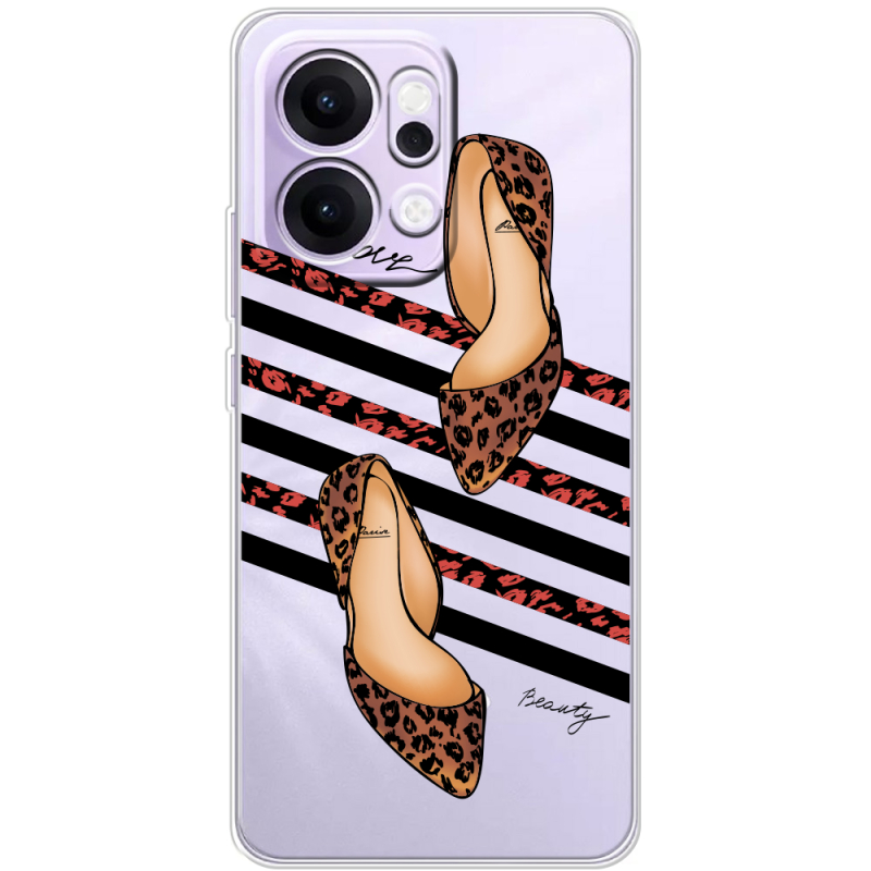 Прозорий чохол BoxFace OPPO Reno 14 5G Love Beauty