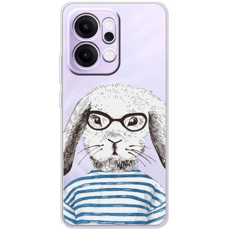 Прозорий чохол BoxFace OPPO Reno 14 5G MR. Rabbit