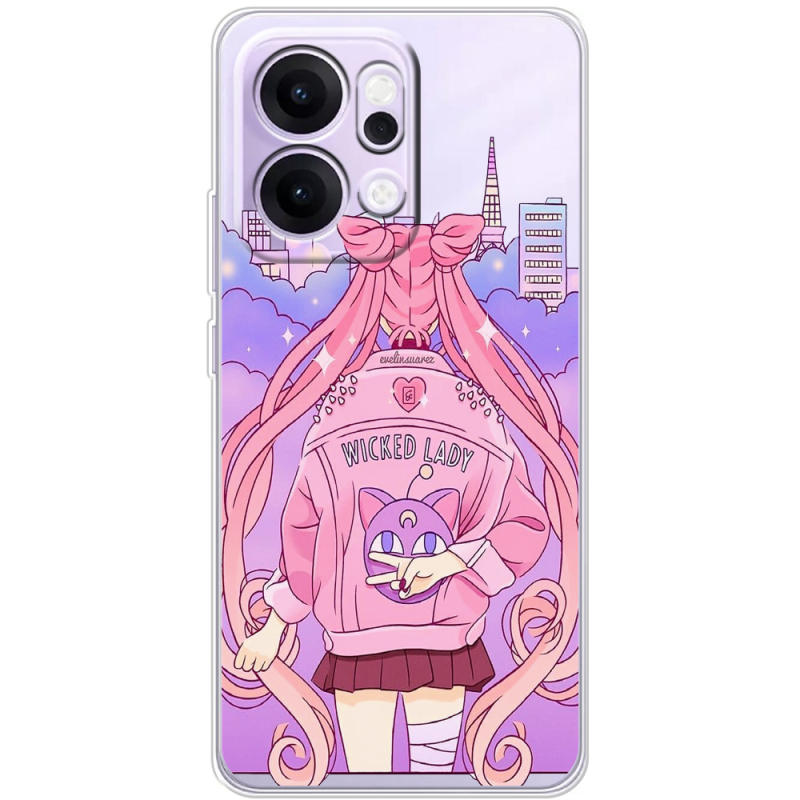 Прозорий чохол BoxFace OPPO Reno 14 5G Wiked Lady