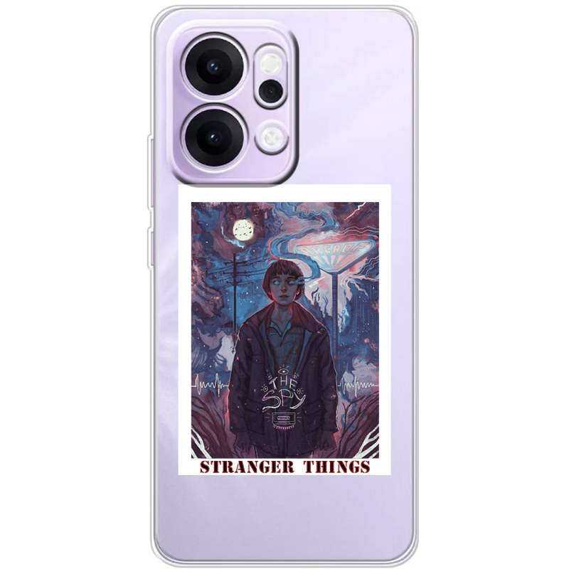 Прозорий чохол BoxFace OPPO Reno 14 5G Stranger Things