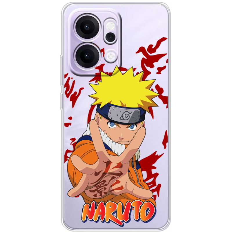 Прозорий чохол BoxFace OPPO Reno 14 5G Naruto