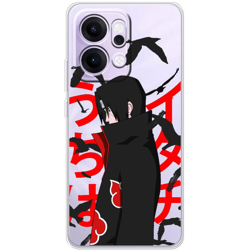 Прозорий чохол BoxFace OPPO Reno 14 5G Учиха Итачи