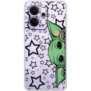 Прозорий чохол BoxFace OPPO Reno 14 5G Baby Yoda