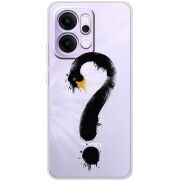 Прозорий чохол BoxFace OPPO Reno 14 5G Swan question