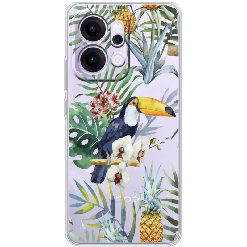 Прозорий чохол BoxFace OPPO Reno 14 5G Tucan