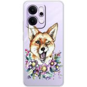 Прозорий чохол BoxFace OPPO Reno 14 5G Winking Fox