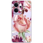 Прозорий чохол BoxFace OPPO Reno 14 5G Rose